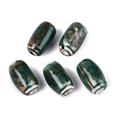 Vintage Handmade Porcelain Beads PORC-N013-12-11-1