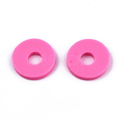 Handmade Polymer Clay Beads CLAY-Q251-4.0mm-57-1