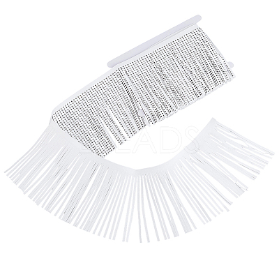 PU Imitation Leather Tassel Ribbon DIY-GF0013-45B-1