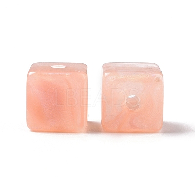Opaque Acrylic Beads OACR-E014-18E-1