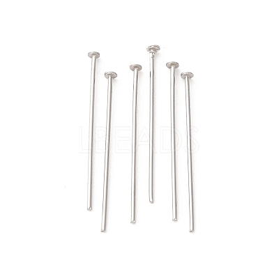 Tarnish Resistant 304 Stainless Steel Flat Head Pins STAS-D448-C-13P-1
