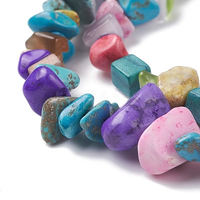 Synthetic Turquoise Beads Strands G-P332-24C-1