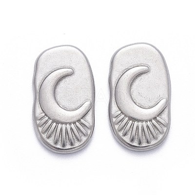 304 Stainless Steel Cabochons STAS-K213-08P-1
