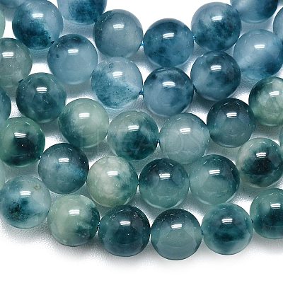 Natural Malaysia Jade Beads Strands G-L645-C01-8mm-24-1