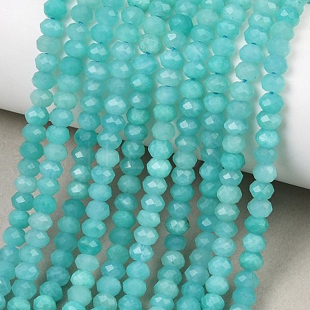 Natural Amazonite Beads Strands GG-CBA55C5-01-1