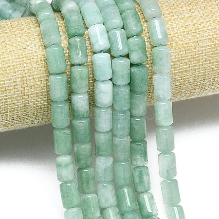 Natural Malaysia Jade Beads Strands G-B165-E12-8x12mm-1