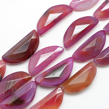 Natural Agate Beads Strand G-S232-04-1