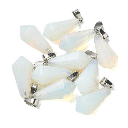 Opalite Pointed Pendants G-B127-15P-07-1