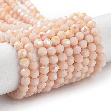 Opaque Glass Beads Strands EGLA-A035-P4mm-L05-1