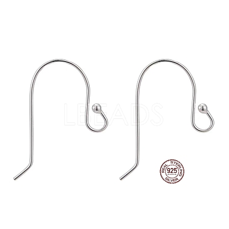 925 Sterling Silver Earring Hooks STER-G011-12-1