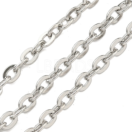 Tarnish Resistant 304 Stainless Steel Cable Chains CHS-Q001-18-100m-1