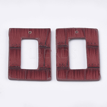 PU Leather Pendants FIND-S299-02B-1