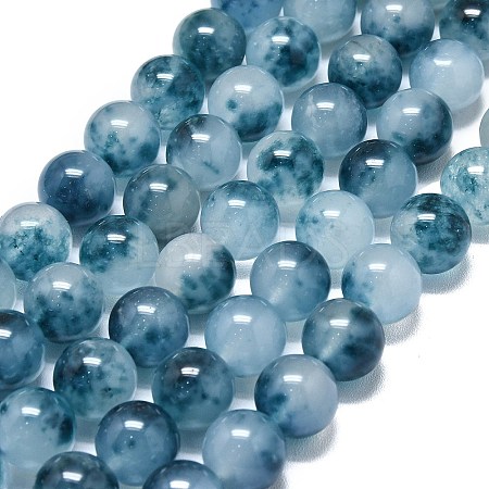 Natural Malaysia Jade Beads Strands G-L645-C01-14mm-24-1