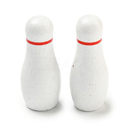 Printed Wood Bowling Display Decorations WOOD-G022-11E-1