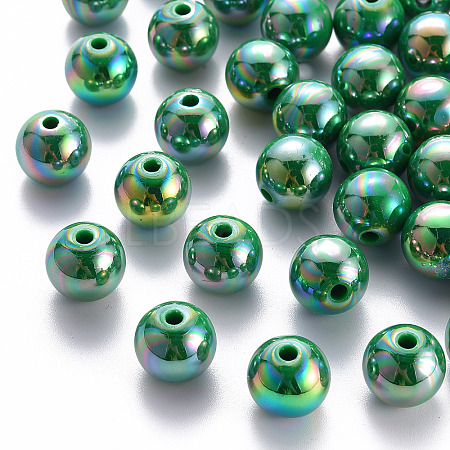 Opaque Acrylic Beads MACR-S370-D12mm-24-1