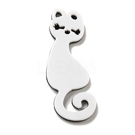 Halloween Theme Acrylic Pendants OACR-P026-G02-1