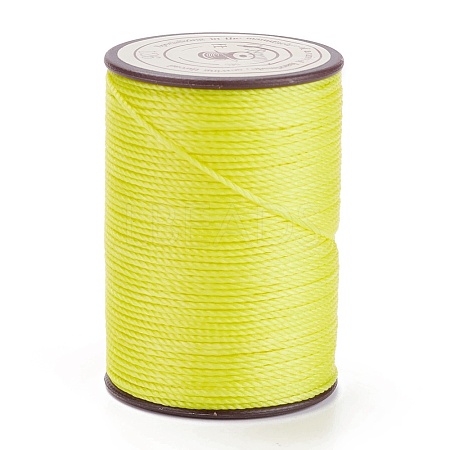 Round Waxed Polyester Thread String YC-D004-02E-126-1