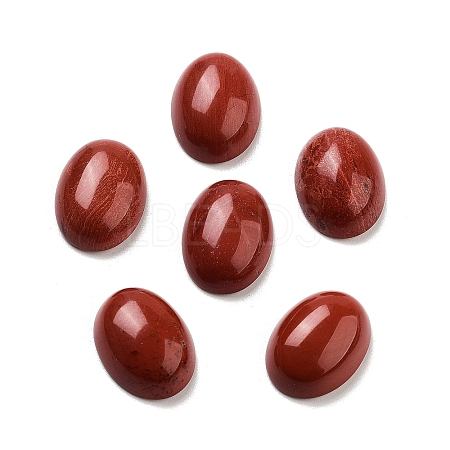 Natural Red Jasper Cabochons G-G145-01B-26-1