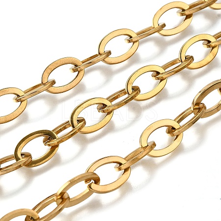 Ion Plating(IP) 304 Stainless Steel Cable Chains CHS-S012-15G-1