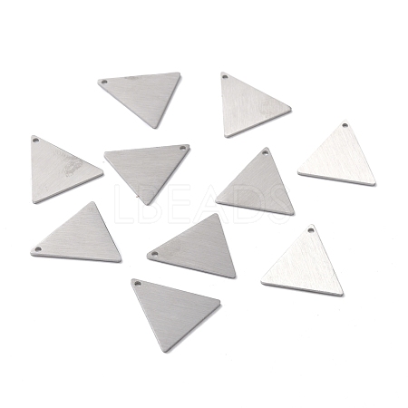 Tarnish Resistant 304 Stainless Steel Pendants STAS-F271-08D-P-1
