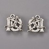 Tibetan Style Alloy Pendants LS-TIBEP-GC149-AS-RS-1