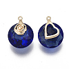 Valentine's Day Glass Pendants X-GLAA-N038-003B-3