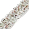 Handmade Milleflori Glass Beads Strands X-LAMP-M018-01A-03-1