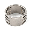 304 Stainless Steel Rings RJEW-A034-10P-3