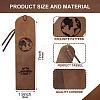 Cowhide Leather Labels AJEW-WH0386-0006-2
