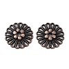 Tibetan Style Alloy Beads X-FIND-Q094-09R-1