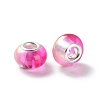 Two Tone Resin European Beads RESI-M001-02D-2