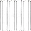 12Pcs 304 Stainless Steel Box Chain Necklaces Set NJEW-SC0001-21-1