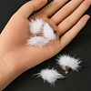 Faux Mink Fur Tassel Pendant Decorations FIND-YW0002-24D-3