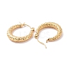 Ion Plating(IP) 304 Stainless Steel Chunky Hoop Earrings for Women EJEW-G293-19G-2