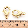 Brass Lobster Claw Clasps KK-YW0004-01D-G-3