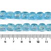 Handmade Foil Lampwork Beads Strands FOIL-K003-05D-4