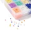 15 Colors Glass Seed Beads SEED-JP0007-02-3