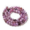 Natural Agate Beads Strands X-G-G079-A03-02-3