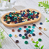200Pcs Wood European Beads WOOD-TA0002-94-5