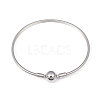 Non-Tarnish 304 Stainless Steel European Style Bangle Making MAK-G014-04P-1