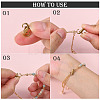 Brass Double Opening Lobster Claw Clasps KK-WH0043-10A-4