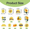 9Pcs 9 Styles PVC Beads FIND-TA0009-71-4
