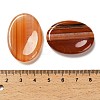 Oval Natural Red Banded Agate Worry Stone G-H073-06C-3