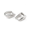 Anti-Tarnish Rhodium Plated 925 Sterling Silver Ice Pick Pinch Bails STER-Z001-016A-P-3