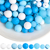 100Pcs Silicone Beads SIL-PA0001-39D-1
