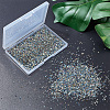 120G 2 Style Electroplate Glass Beads EGLA-DR0001-01-3