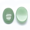 Natural Green Aventurine Cabochons G-P393-H02-2