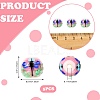 5Pcs Handmade Lampwork Beads LAMP-SZ0001-50B-2
