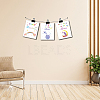 Rectangle Paper Hanging Painting HJEW-WH0034-019-4