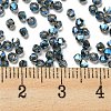 Full Rainbow Plated Transparent Electroplate Glass Beads EGLA-M030-02A-FR02-3
